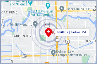 Phillips Tadros mobile map image